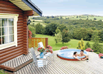 Faweather Grange Lodges in Ilkley Moor, Yorkshire, North West England